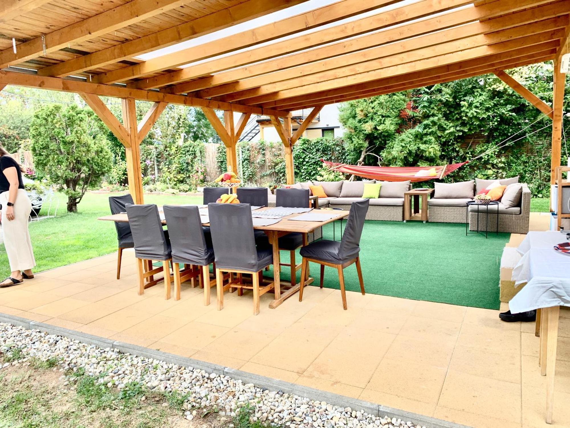 Szarszo Apartment With 3 Rooms And Private Beach, Private Parking Balatonszarszo Buitenkant foto